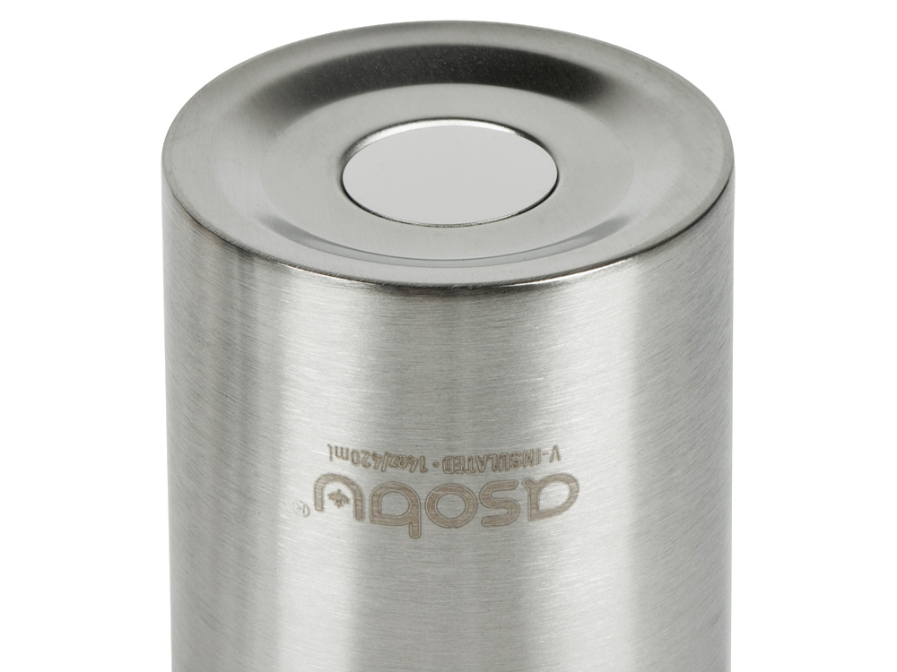 Термокружка EASY ACCESS, 420 мл, серебристый-7