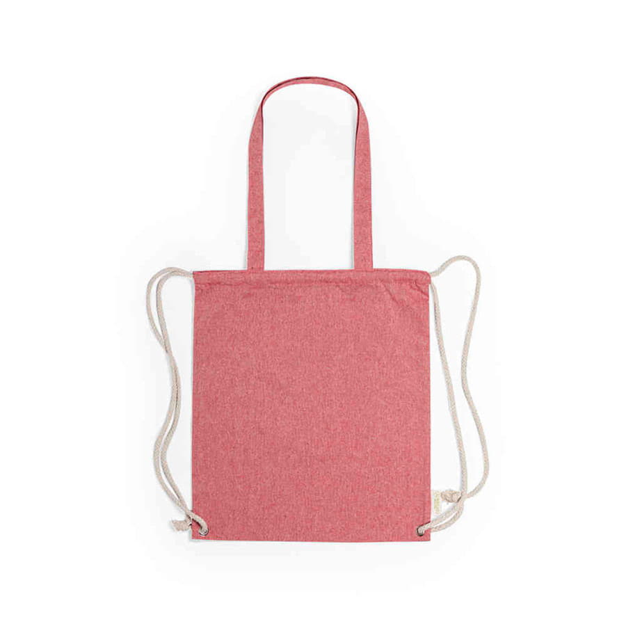 Сумка-рюкзак FENIN из переработанного хлопка, бежевый-2