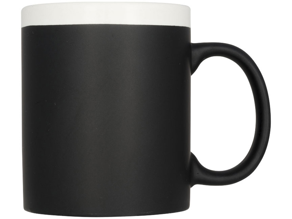 Кружка, на которой можно писать мелом, белый-1