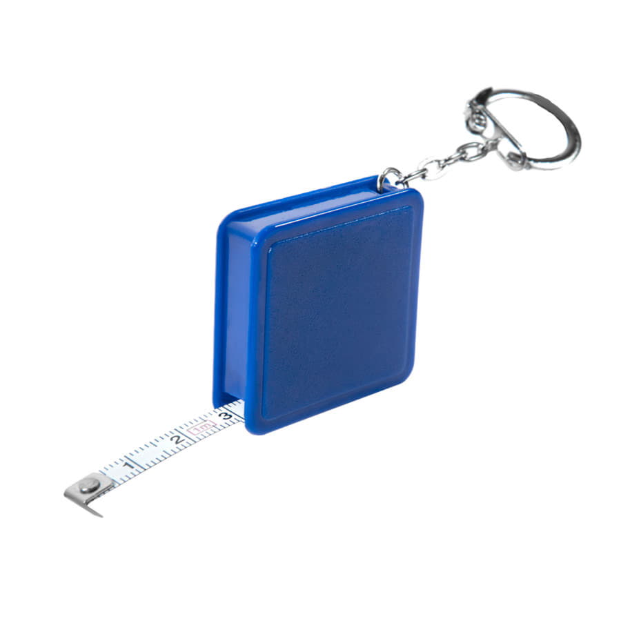 Брелок-рулетка (1 м), синий-1