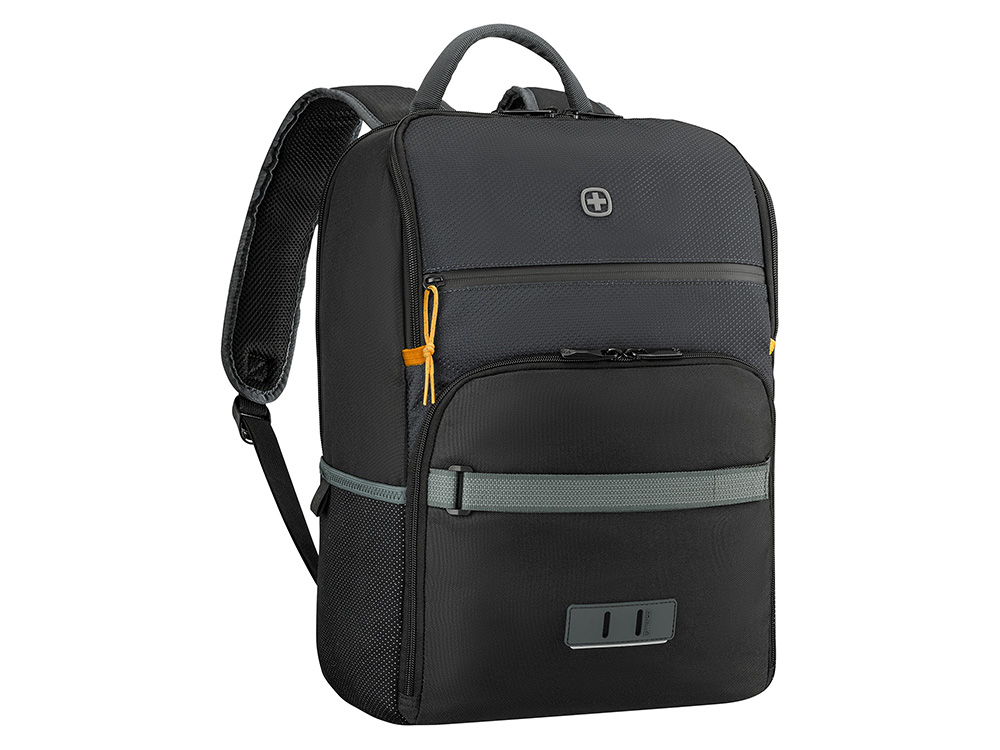 Рюкзак WENGER Move 16, чёрный, переработанный ПЭТ, 33 x 19 x 44 см, 22 л-2