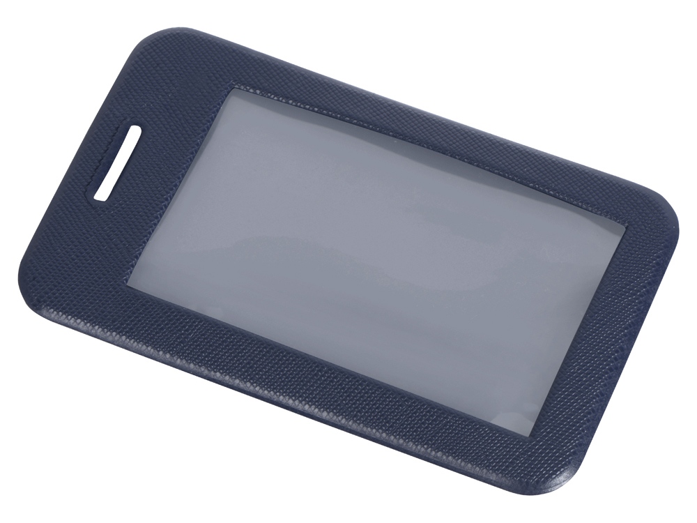 Чехол для пропуска Weekend из ПВХ, темно-синий-0