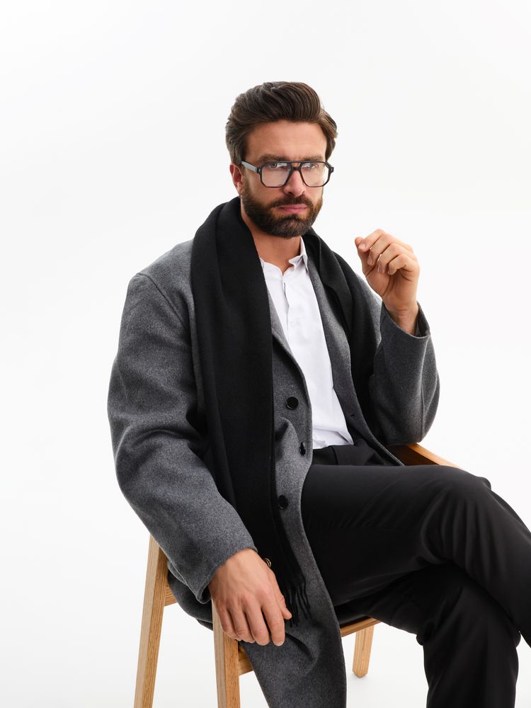 Шарф Noble, черный-7