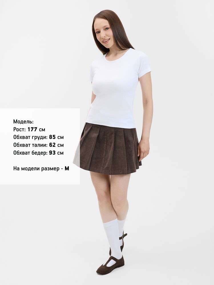 Футболка женская с круглым вырезом Lady 220 белая-6