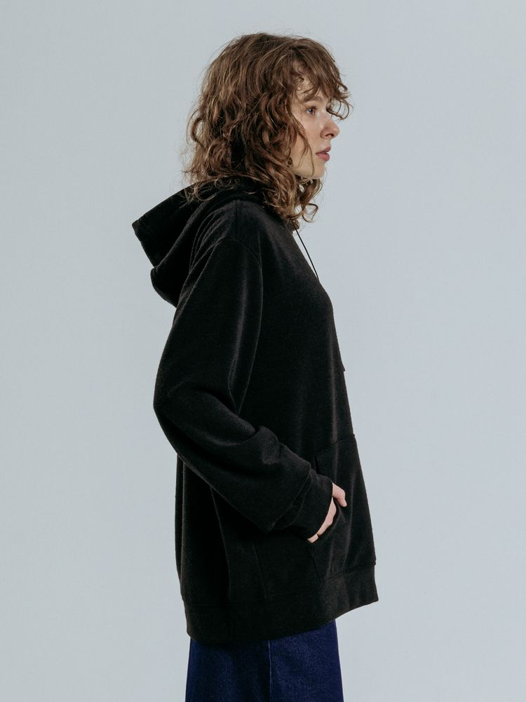 Худи унисекс Prima Vista, черное-5