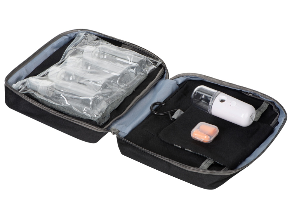 Набор для путешествий Fly away, черный-1