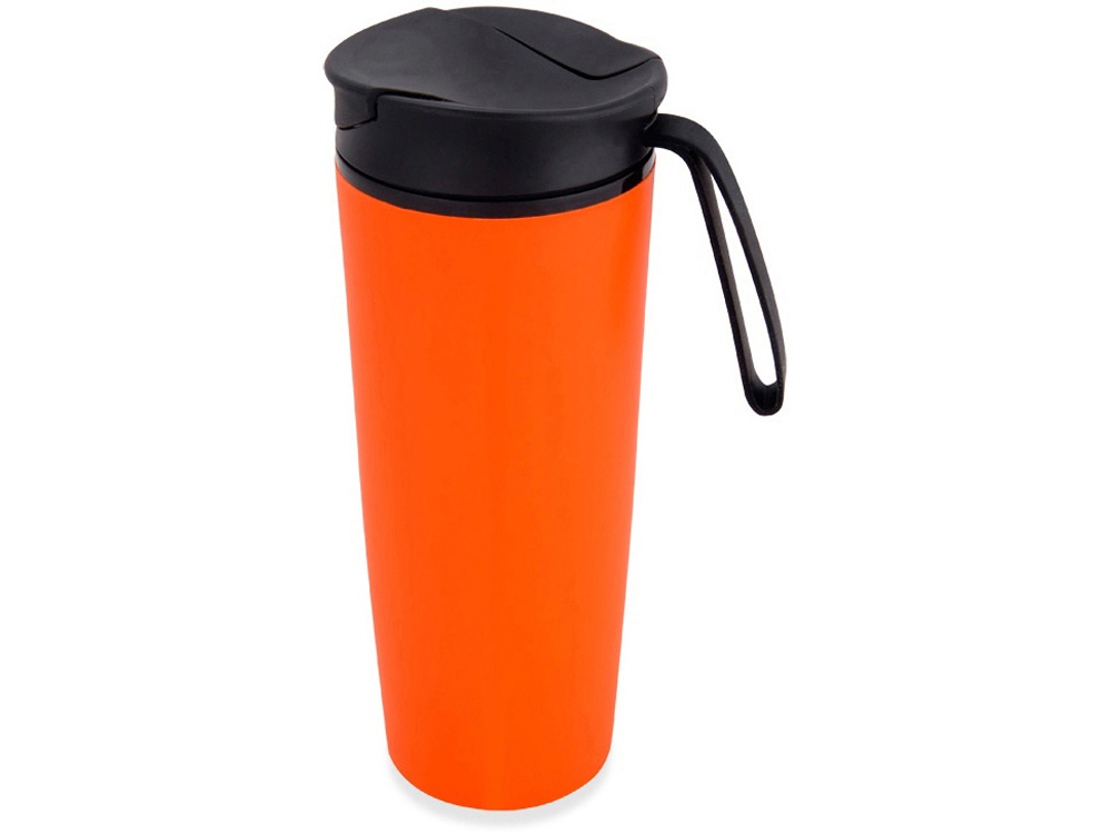 Термокружка Годс 470мл на присоске, оранжевый-2