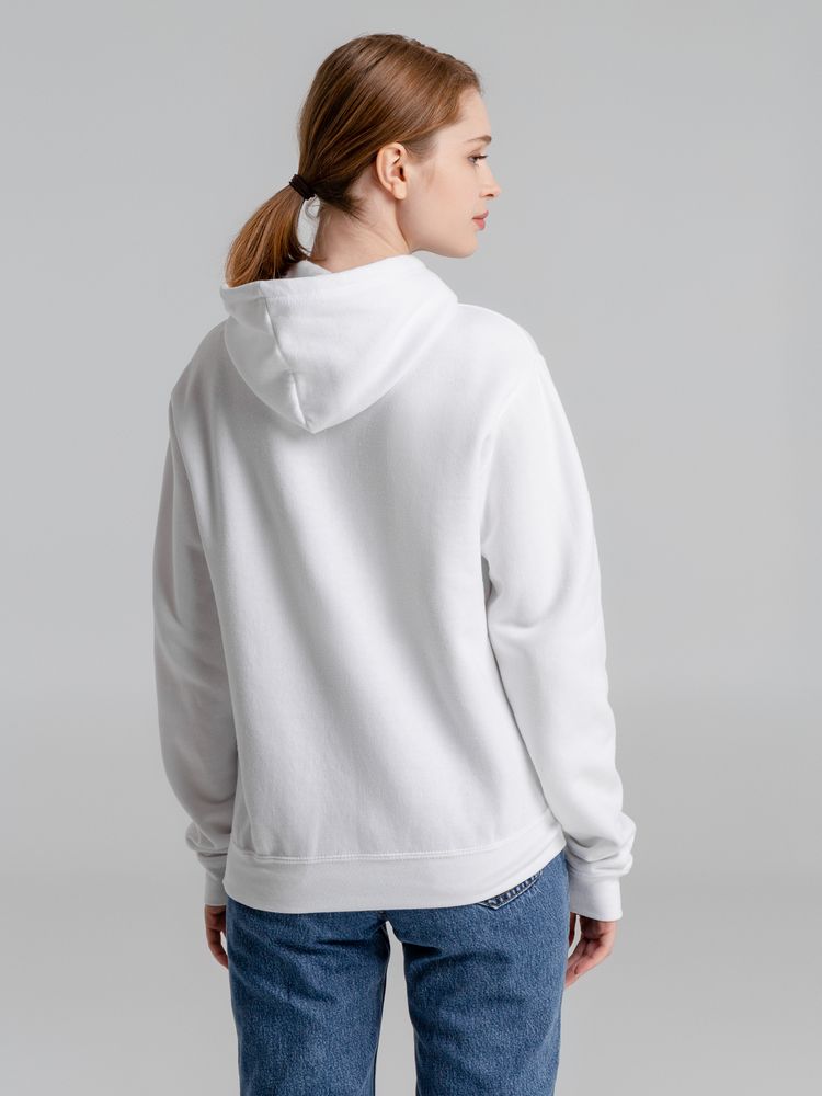 Толстовка с капюшоном Slam 320, белая-9