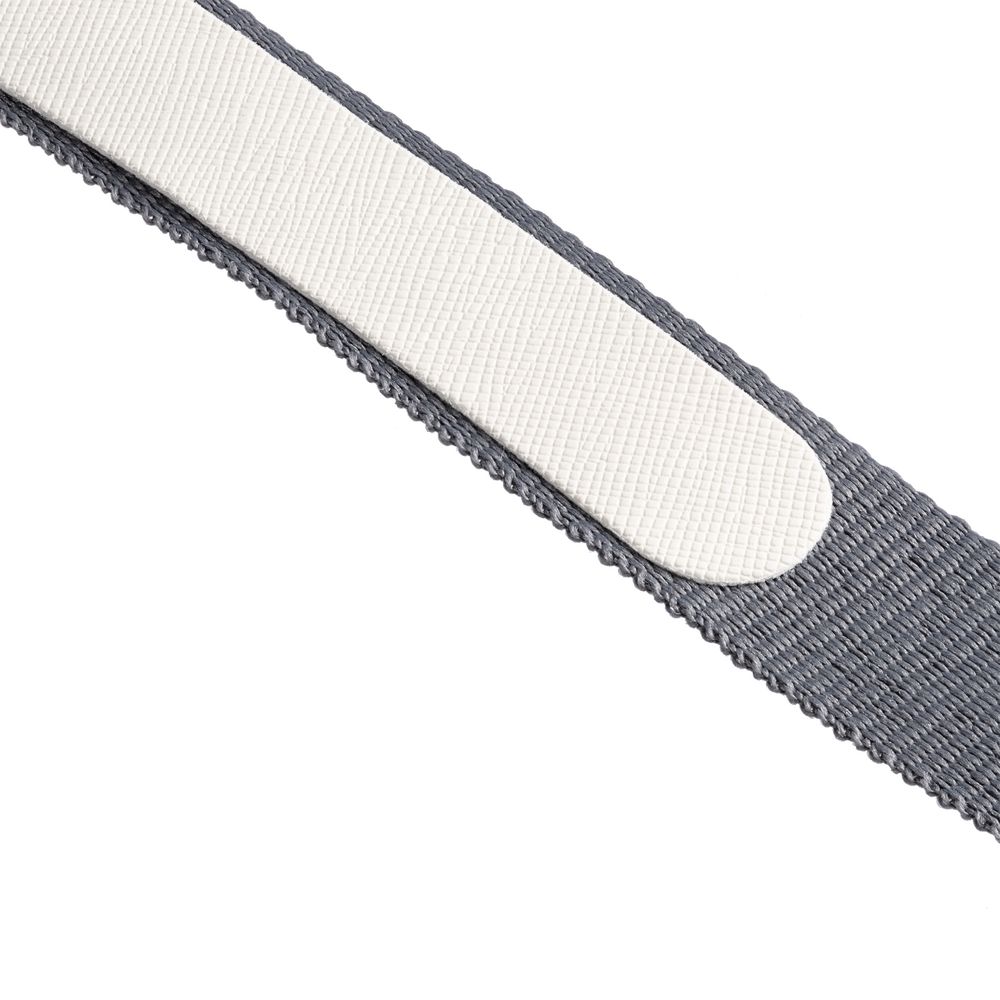 Чехол для пропуска с лентой и ретрактором Devon, белый-2