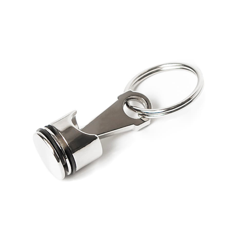 Брелок "Поршень", серебристый-1