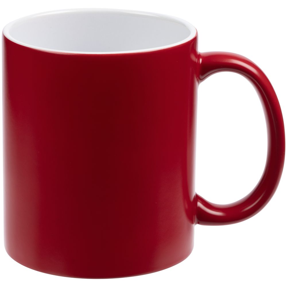 Кружка «Хамелеон», глянцевая, красная-1