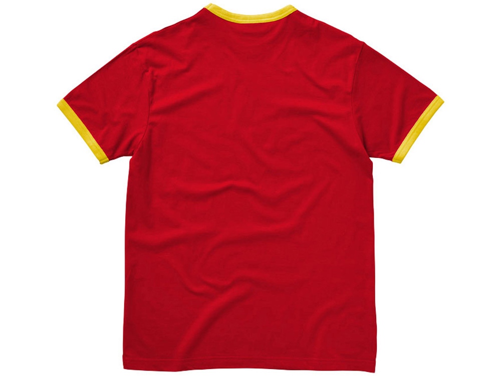 Футболка Adelaide мужская, красный/желтый-4