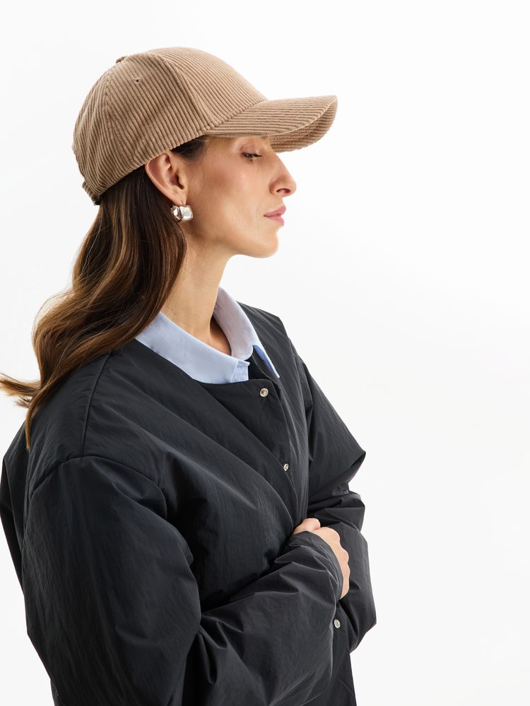 Бейсболка Soft Core, бежевая-5