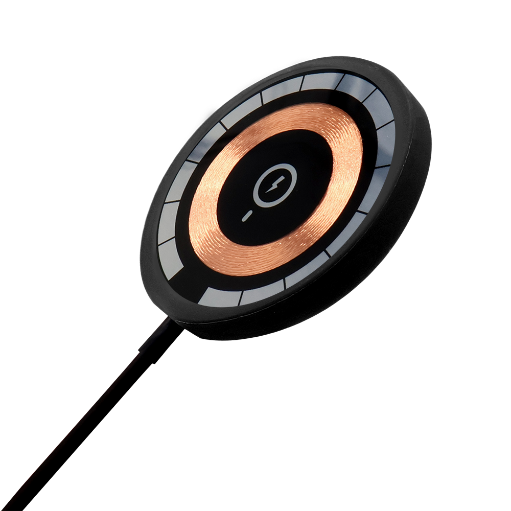 Беспроводное магнитное зарядное устройство Aphia 15W To Go, Черный/Черный-0