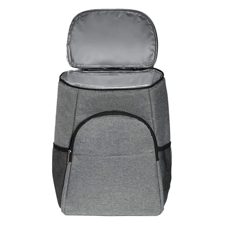 Терморюкзак "PUT", 39 x 27 x 18 см, полиэстер 300D, PEVA, серый меланж, серый меланж-1