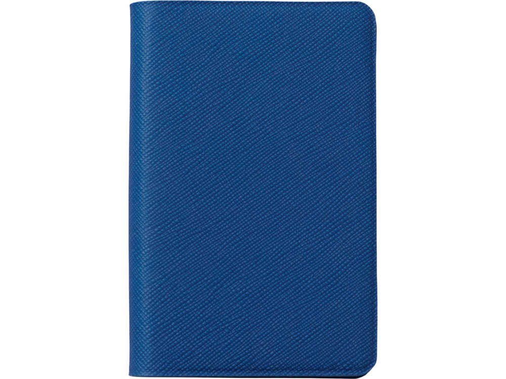 Футляр-книжка на 4-е карты с RFID Favor, синий-1