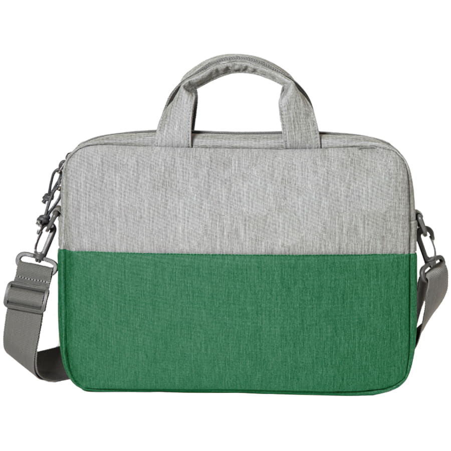 Конференц-сумка BEAM NOTE, серый, зеленый-1