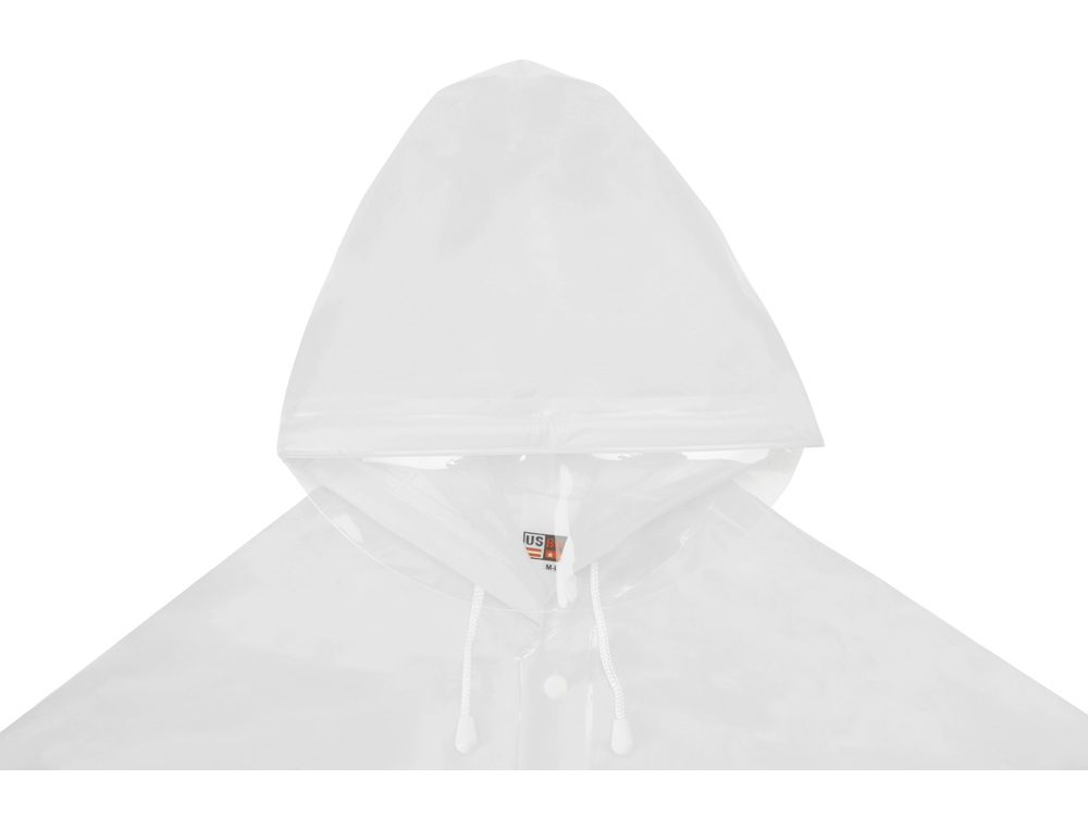 Дождевик Hawaii pro c чехлом унисекс, белый-7