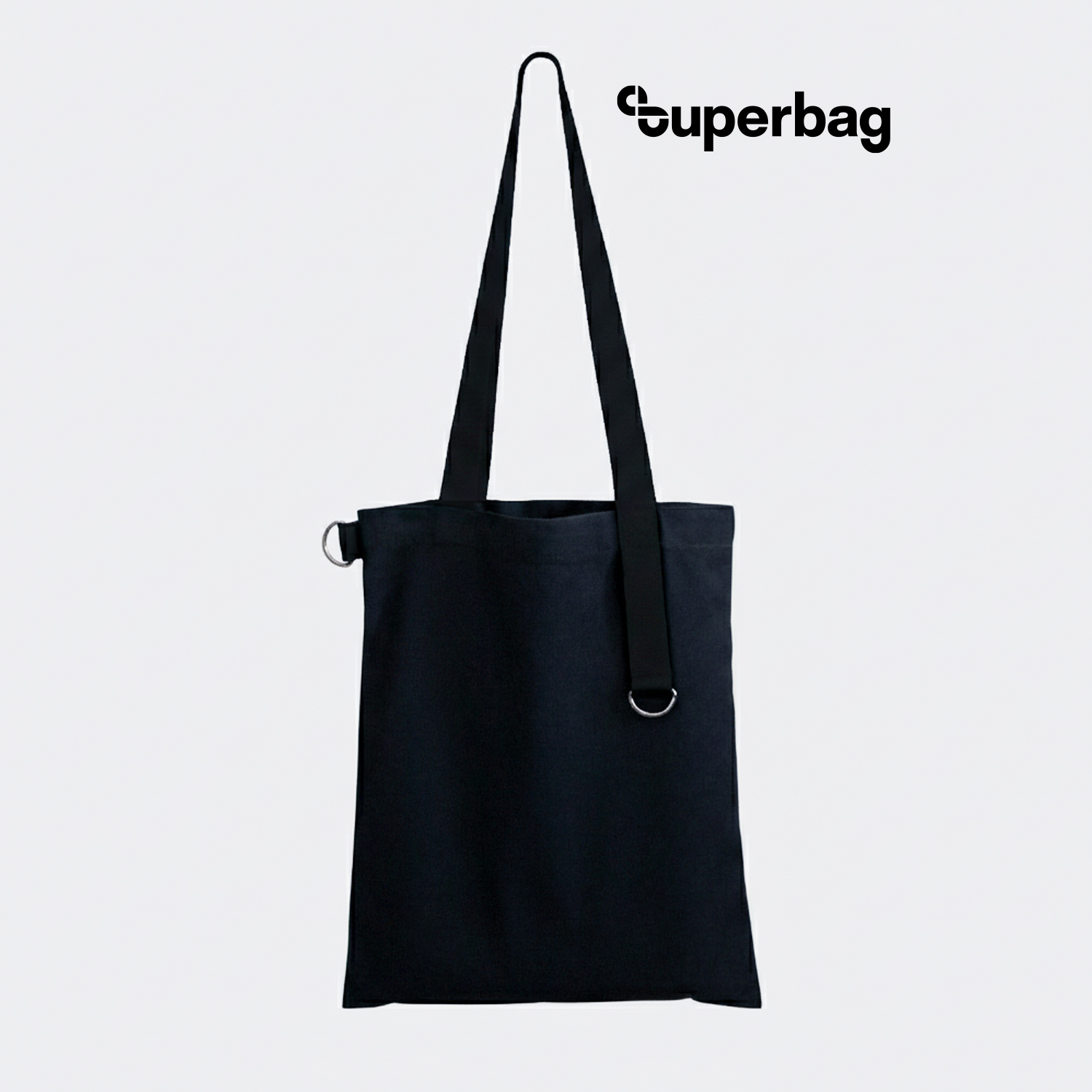 Шоппер Superbag black (чёрный)-0