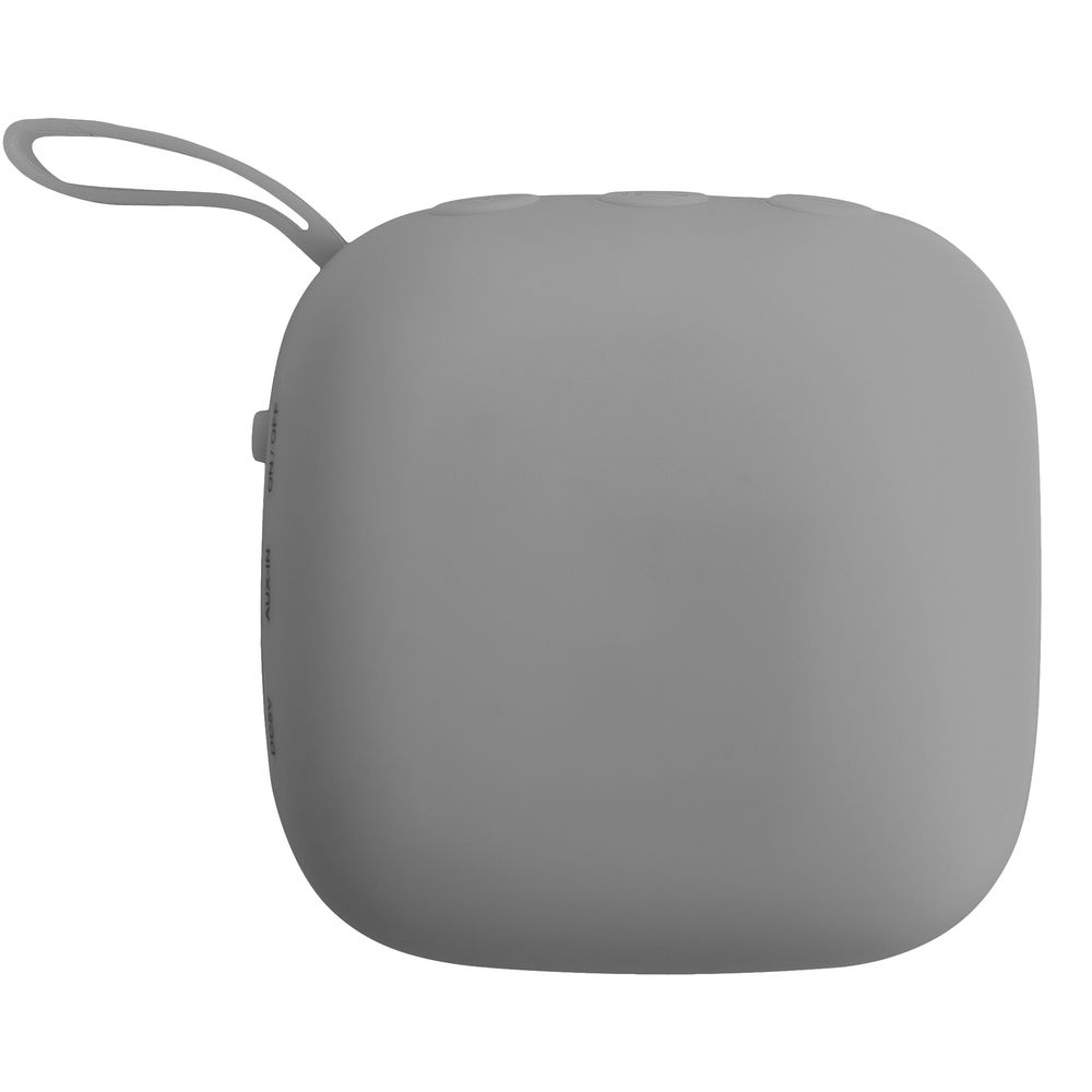 Беспроводная колонка Chubby, серая с красным-2