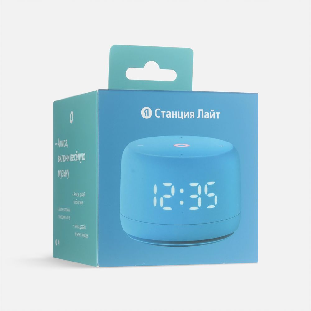 Умная колонка «Яндекс Станция Лайт 2», синяя-2