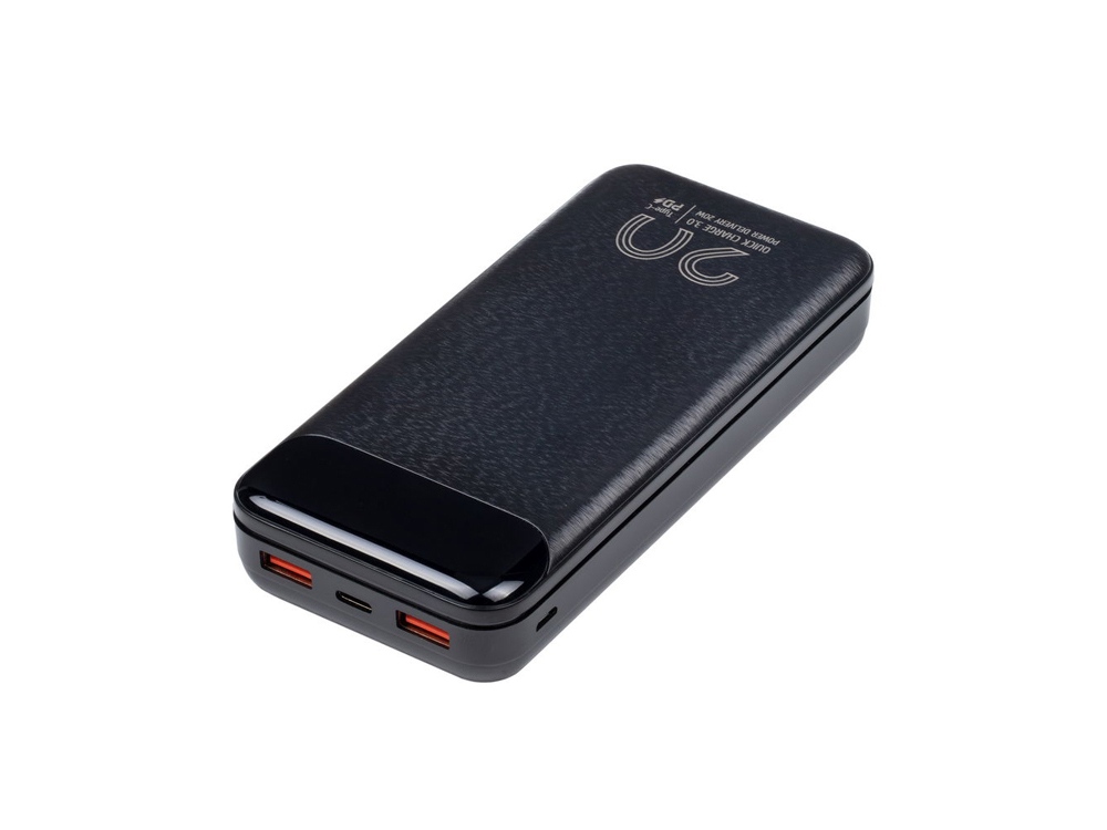 RIVACASE VA2580 (20 000mAh), QC/PD 20W внешний аккумулятор с дисплеем, черный /24-6