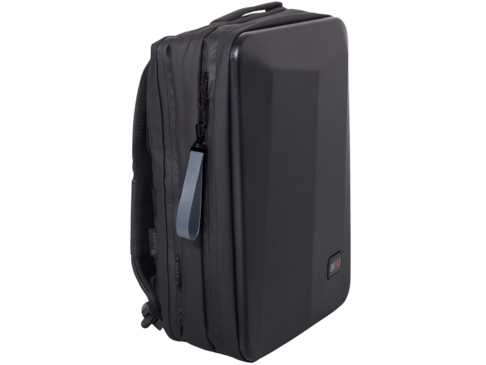 Ремувка с черным карабином Summit, 2 см, серый/ченый-2