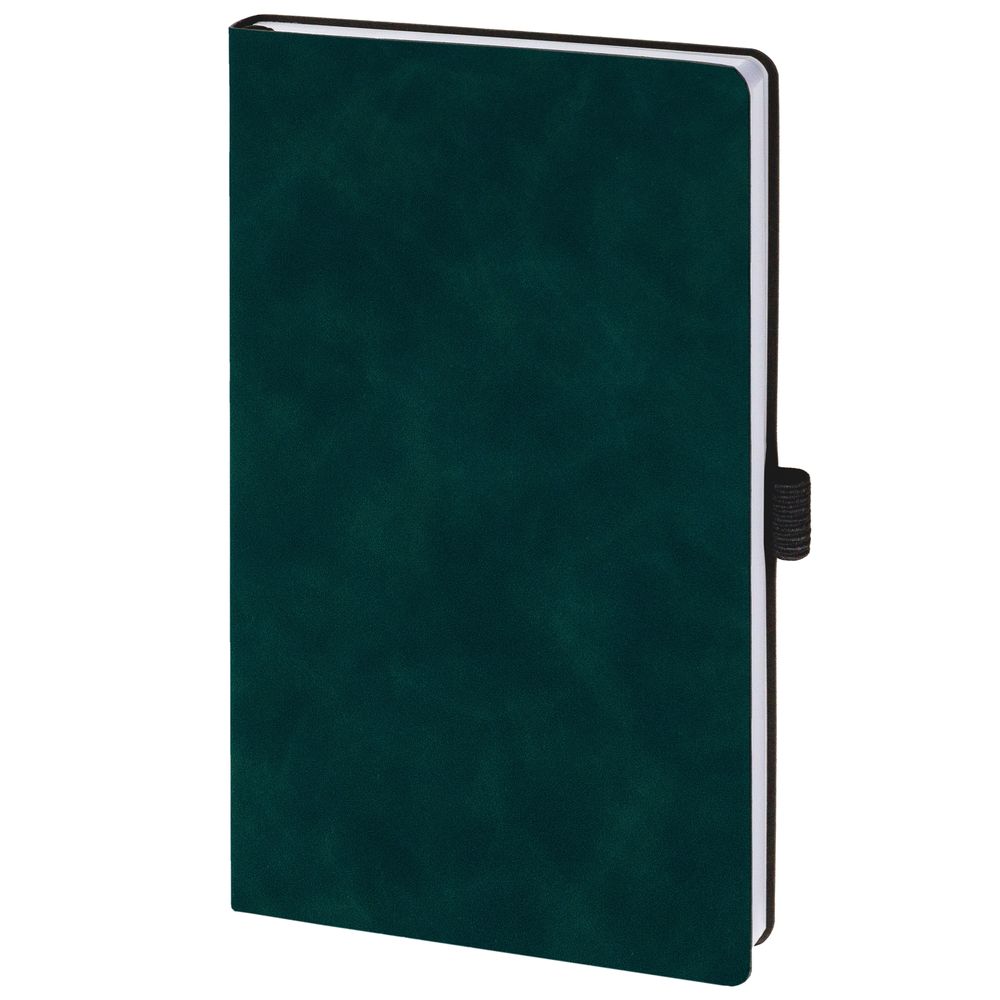 Ежедневник Nubuck Touch, недатированный, зеленый-0