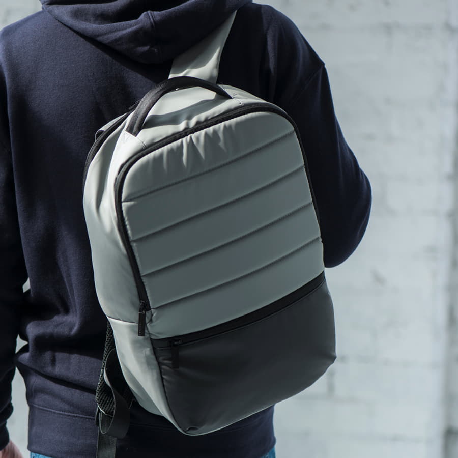 Рюкзак STIAN, серый, черный-7