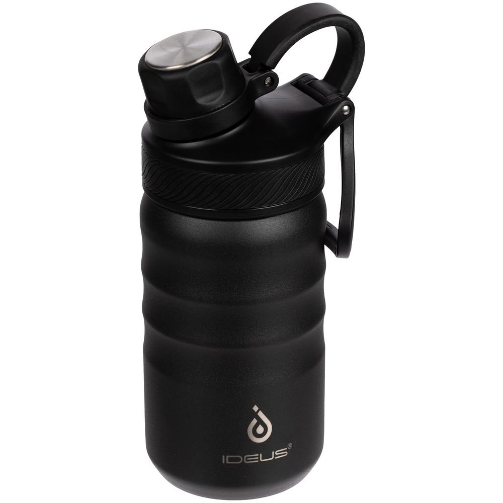 Термобутылка Fujisan 2.0, черная-0