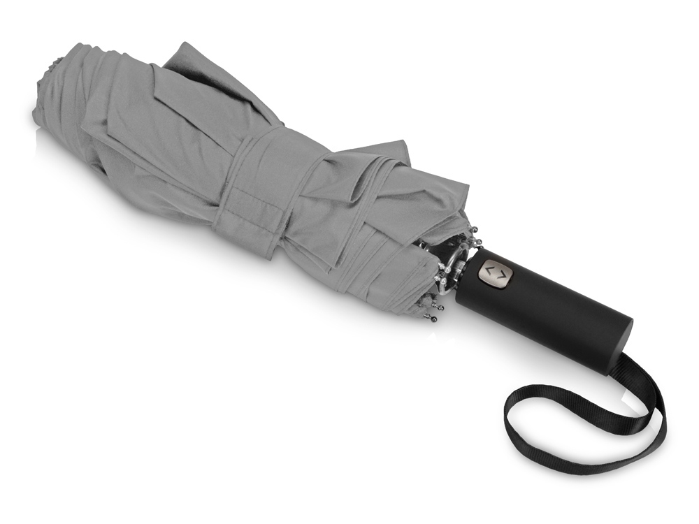 Зонт-автомат складной Canopy, серый-2