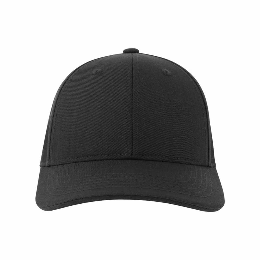 Бейсболка LIBERTY SANDWICH-S 270, 6 клиньев, металлическая застежка, черный-5