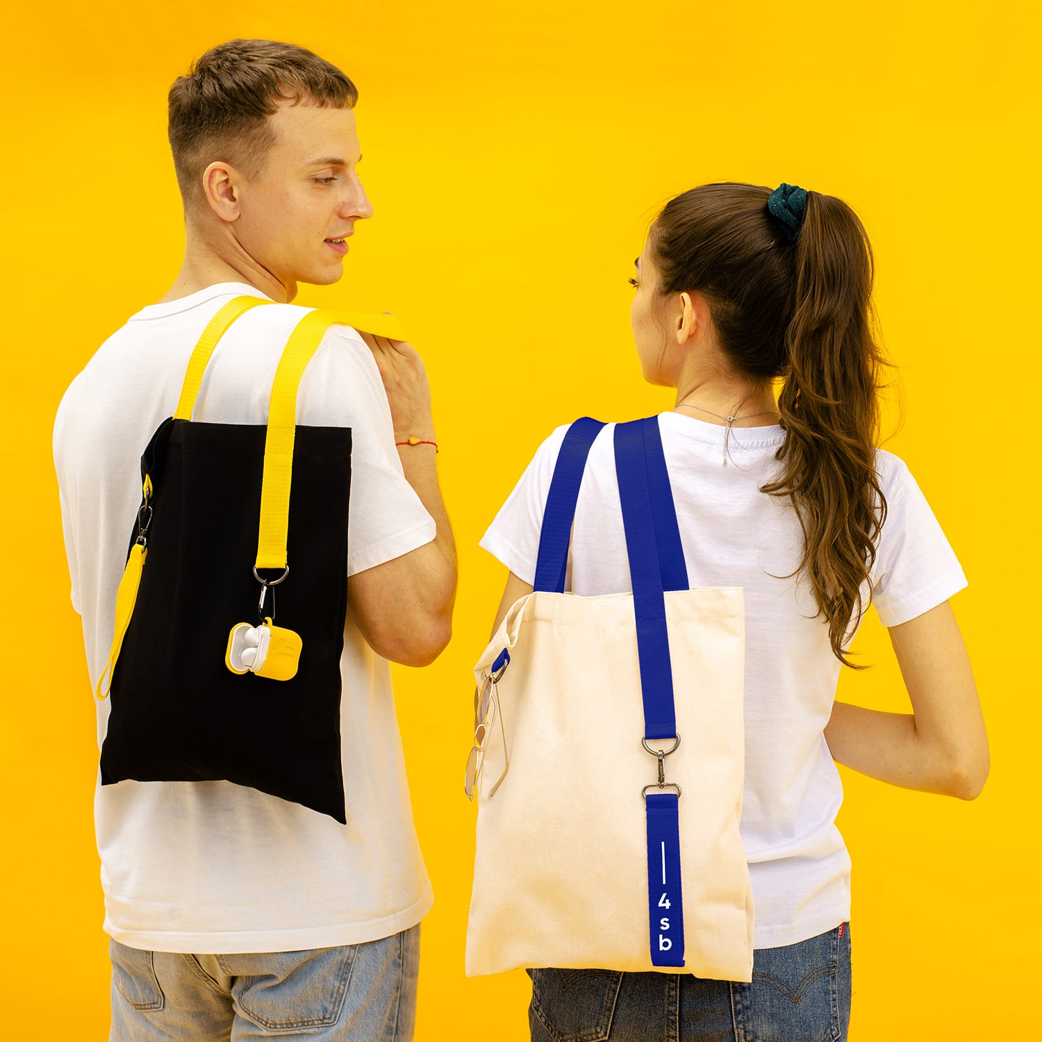 Шоппер Superbag (неокрашенный с синим)-6