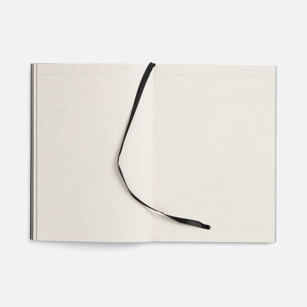 Ежедневник Flat, недатированный, черный-4