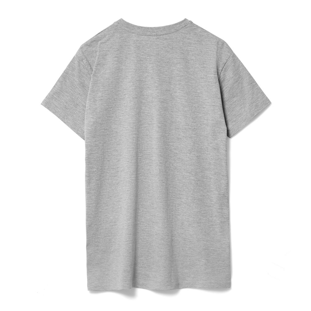 Футболка унисекс T-Bolka 160, серый меланж-2