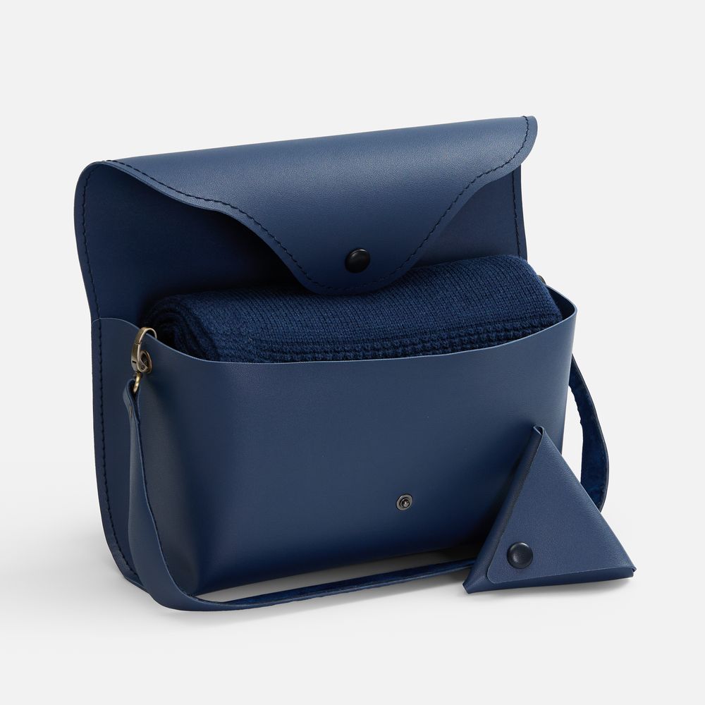 Плед Voyage в кофре, синий-0