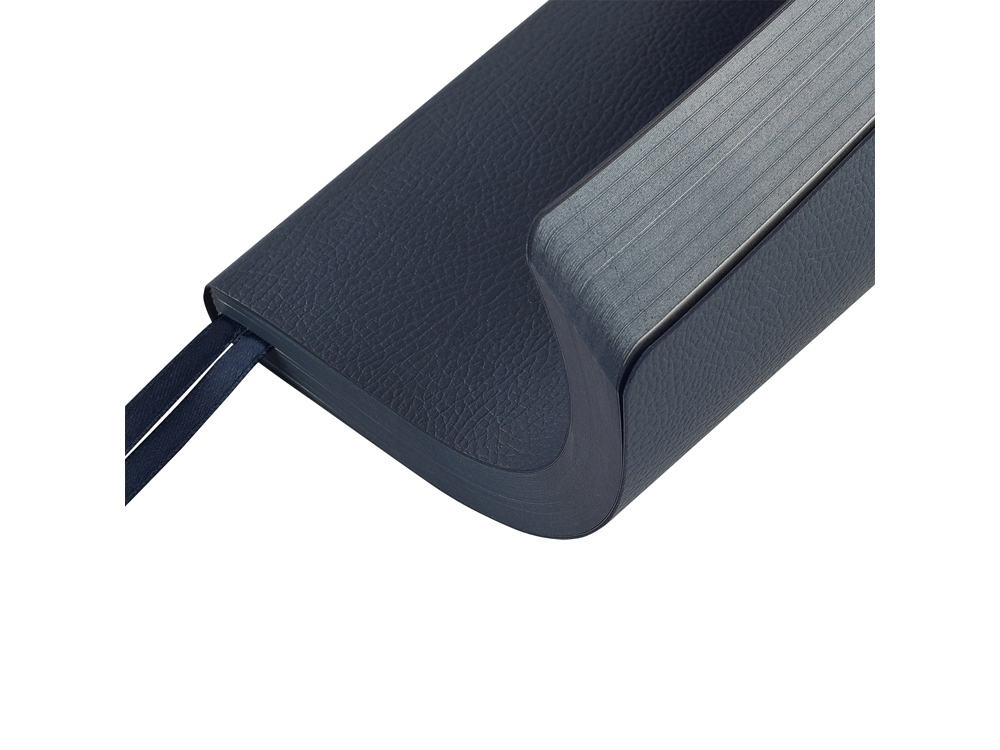 Ежедневник недатированный А5 Megapolis Nappa Flex, темно-синий navy-6