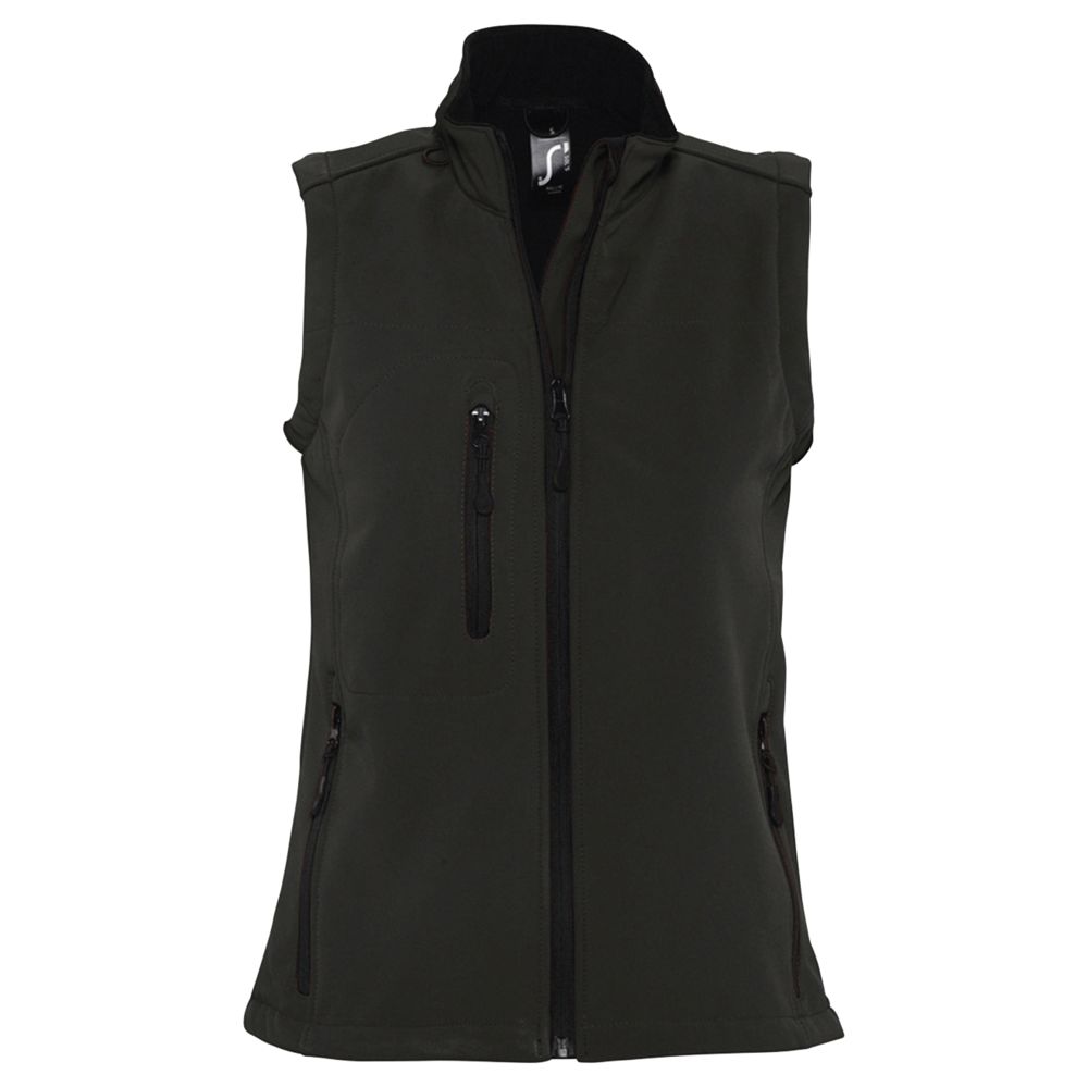 Жилет женский софтшелл Rallye Women черный-0