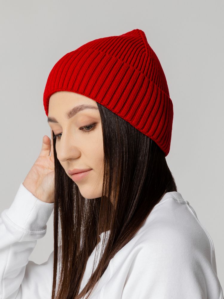 Шапка Hinge, красная-3