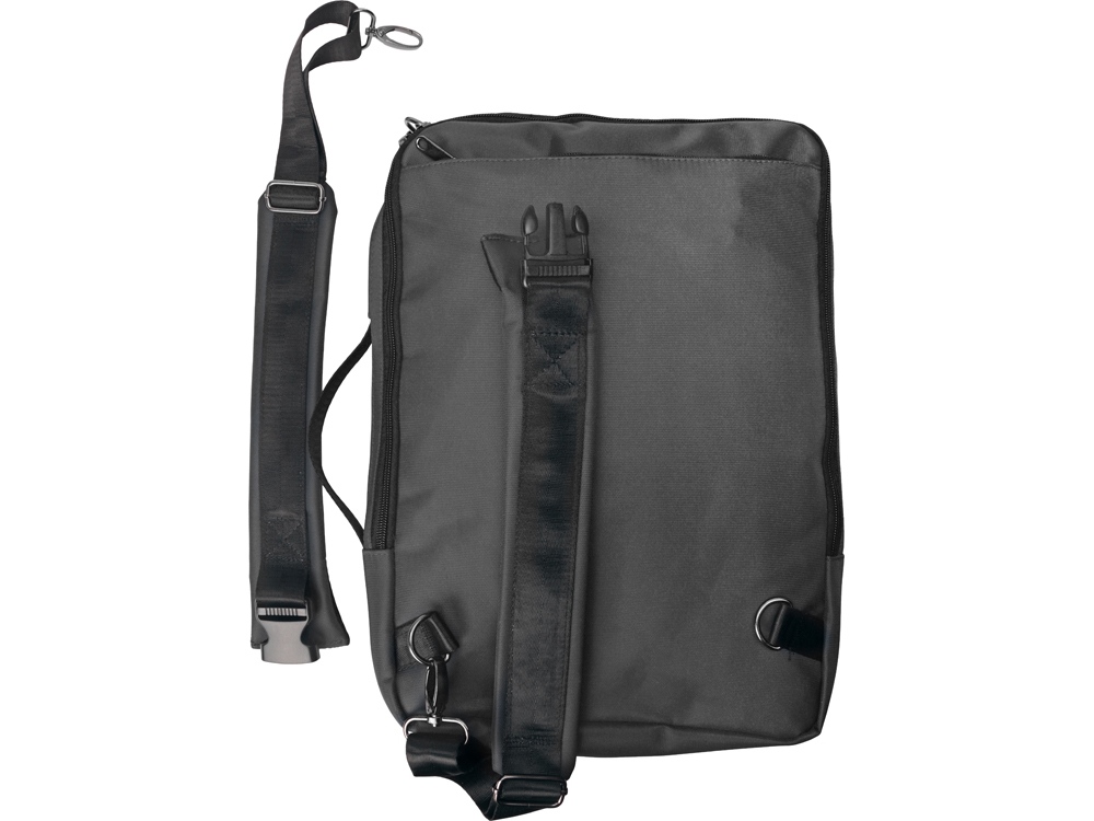 Рюкзак-трансформер Duty для ноутбука, темно-серый (с шильдом)-13