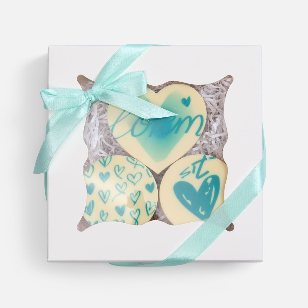 Набор из 3 печений Dream White на заказ-1