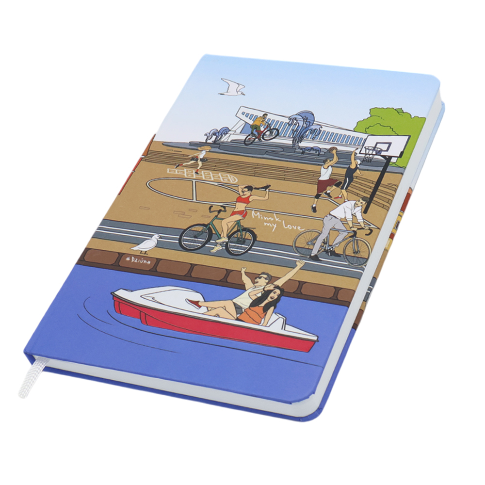 Записная книжка A6 Dziuna Немига в линейку 10, Немига-0