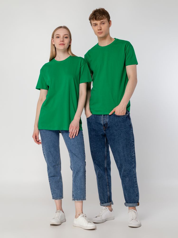 Футболка унисекс Regent 150, темно-зеленая-6