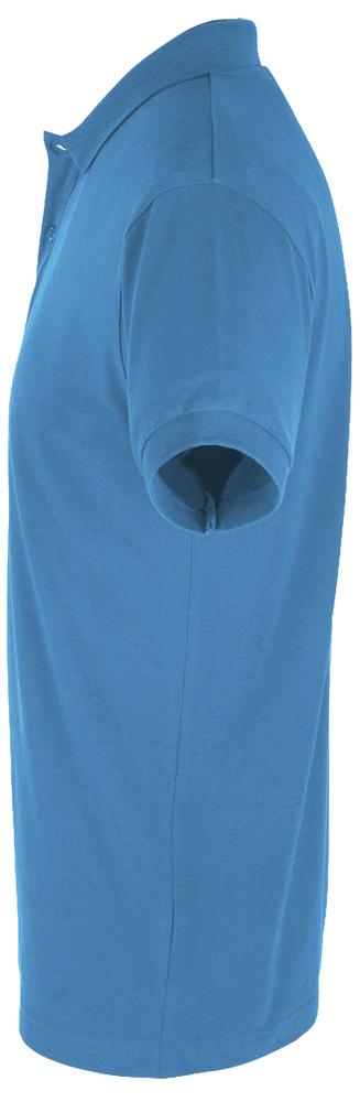 Рубашка поло мужская Perfect Men 180 бирюзовая-2