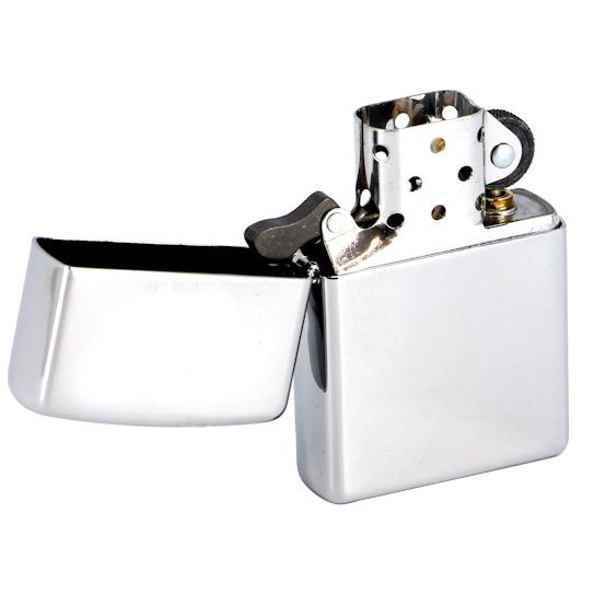 Зажигалка Zippo Classic High Polish, серебристая-2