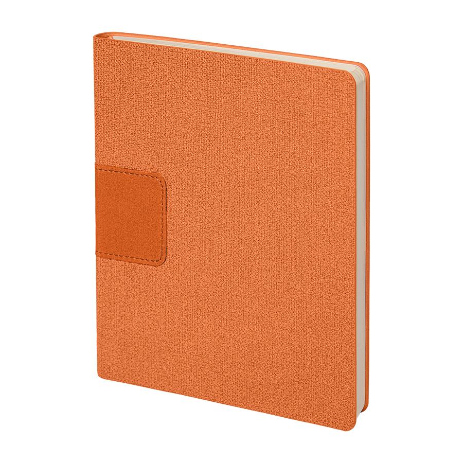 Бизнес-блокнот TWEEDI,формат B6+, в линейку, оранжевый-0