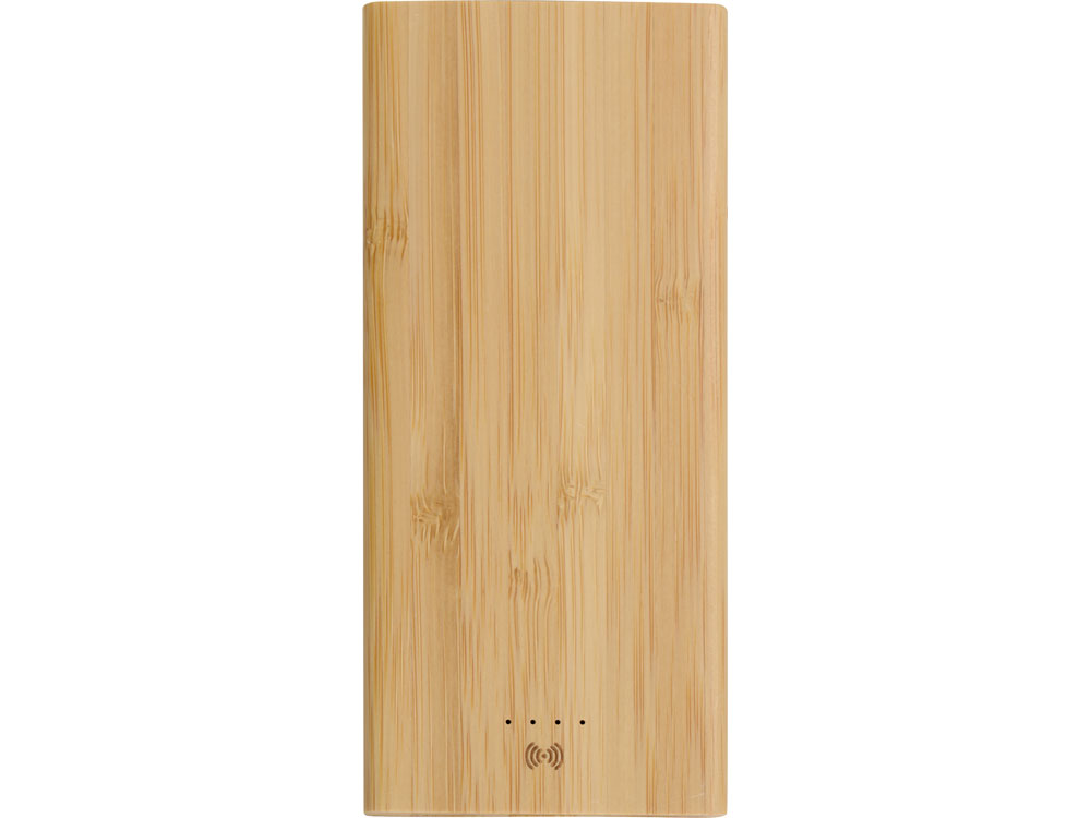Внешний беспроводной аккумулятор из бамбука Bamboo Air, 10000 mAh-3