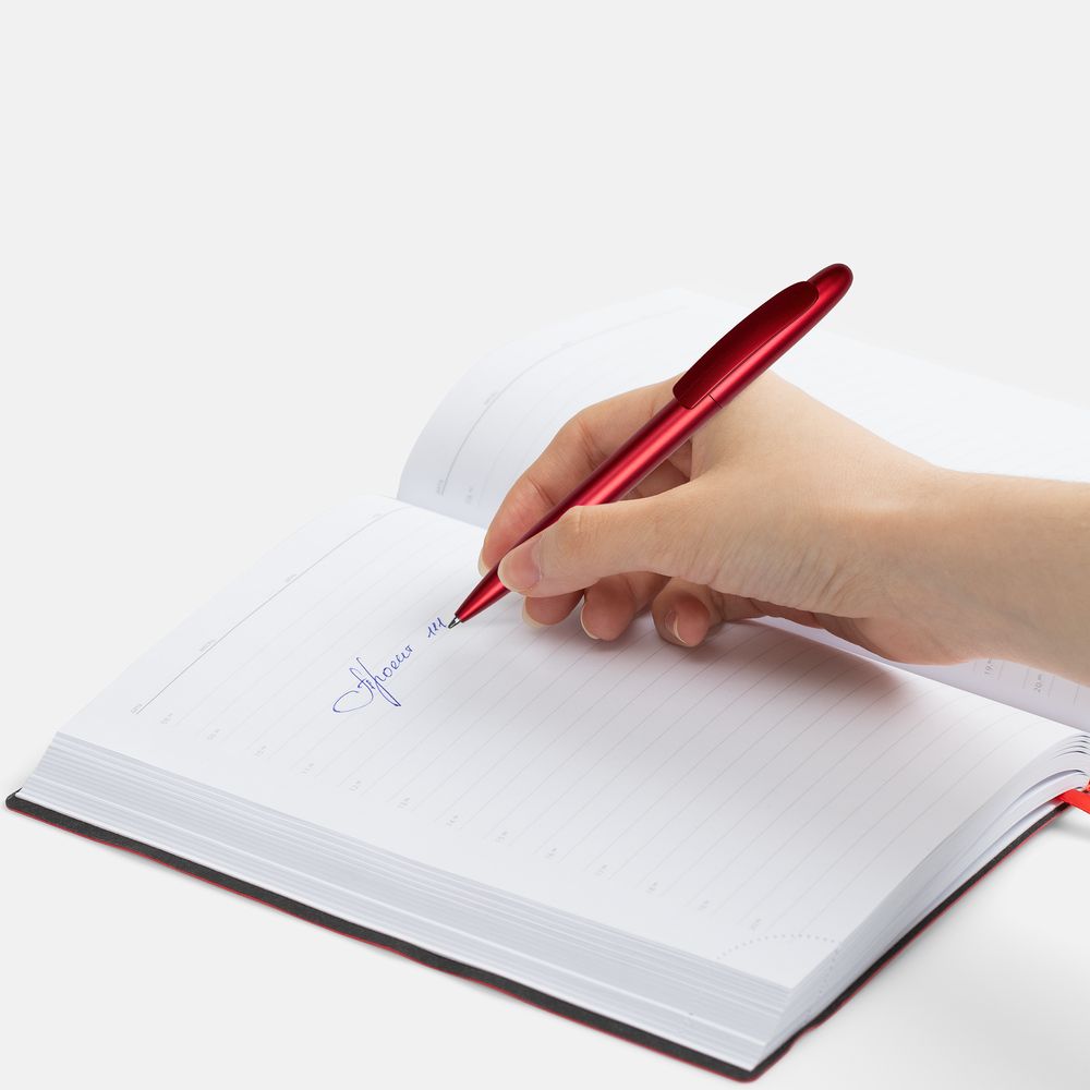 Ручка шариковая Moor Silver, ver.2, красный металлик-2