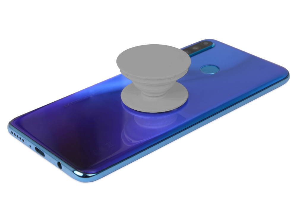 Держатель для телефона Pop Stand, серый-4