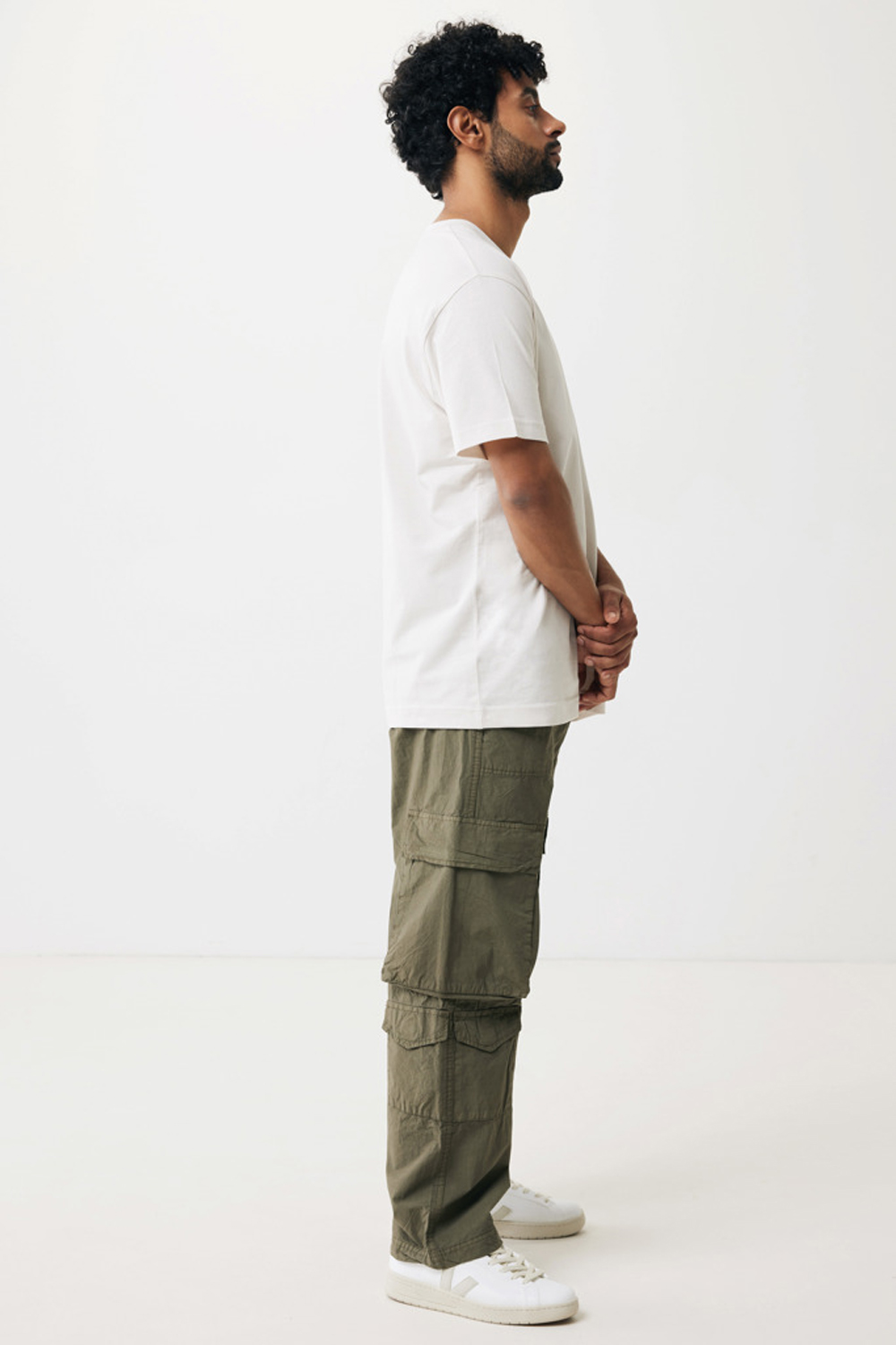 Футболка Iqoniq Kakadu из переработанного хлопка, свободный крой, унисекс, 180 г/м²-14